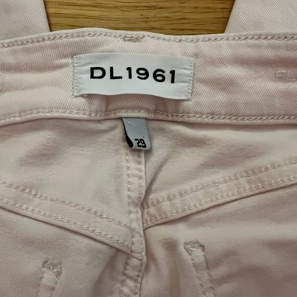 DL1961 Florence Instaculpt Blush Pink Jeans - Picture 5 of 8